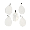 Natural Quartz Crystal Pendants G-C140-06G-1