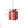 Christmas Iron Gift Box Pendant Decorations PW-WG12584-01-1