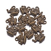 Alloy Pendants PALLOY-A15508-AB-4