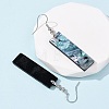 Brass Abalone Shell Dangle Earrings EJEW-C161-01C-4