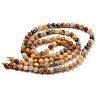 Natural Crazy Agate Beads Strands X-G-A129-3mm-17-5