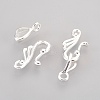 Tibetan Style Hook and Eye Clasps X-K08ZJ021-2