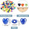 100Pcs Pearlized Handmade Porcelain Beads FIND-FH0005-07-5