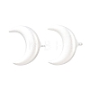 925 Sterling Silver Stud Earring EJEW-C176-02MS-3
