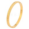 304 Stainless Steel Embossed Heart Hinged Cuff Bangles for Women WG2D3B0-01-3