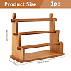 3-Tier Wooden Bracelet Organizer Display Riser Stands ODIS-WH0030-277A-2