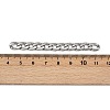 Tarnish Resistant Men's Jewelry Making 304 Stainless Steel Cuban Link Chains CHS-A003M-1.8NK-3