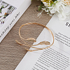 1Pc Alloy Arm Cuff Bangles AJEW-CY0001-33-3