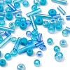 7 Style Baking Paint & Transparent & Trans & Ceylon Glass Seed Beads SEED-YW0001-45D-4
