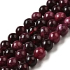 Dyed Natural Malaysia Jade Beads Strands G-G021-02B-20-1