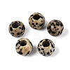 Natural Dalmatian Jasper European Beads G-Q602-09A-10-1