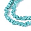 Opaque Glass Beads Strands GLAA-N019-4mm-19-4