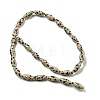 Natural Dalmatian Jasper Beads Strands G-A223-A08-01-3