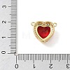 Brass Pave Cubic Zirconia Pendants KK-CBA74BF-01G-01-3