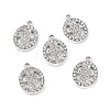 Alloy Crystal Rhinestone Pendants ALRI-H004-26P-3