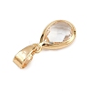 Glass Charms PALLOY-JF04360-3