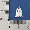 925 Sterling Silver Halloween Ghost Charms STER-NH0001-75S-3