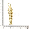 Rack Plating Brass Pendants KK-M309-37A-G-3