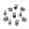 Tarnish Resistant 304 Stainless Steel Cord Ends X-STAS-M242-03-2