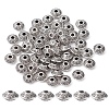Tibetan Style Alloy Spacer Beads TIBEB-YW0001-07-1