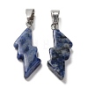 Natural Lapis Lazuli Pendants G-C057-01P-07-2