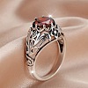 Alloy and Rhinestone Finger Rings for Women FS-WG94321-04-3