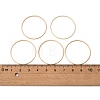 Brass Linking Rings KK-S327-06KC-30mm-4