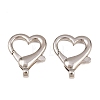 Alloy Lobster Claw Clasp STAS-B121-02P-05-1-1