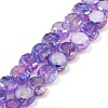 Imitation Jade Glass Beads Strands GLAA-P058-05A-04-1