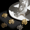 40Pcs 2 Styles Tibetan Style Alloy Pendants FIND-DC0008-53-4