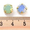 Flat Round Opal Sew On Rhinestones RGLA-G024-12B-G-3
