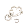 Alloy Swivel Lobster Claw Clasps PURS-PW0001-435P-3