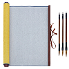 1Pc Polyester & Plastic & Alloy Chinese Calligraphy Brush Water Writing Magic Cloth AJEW-PH0008-93C-1