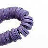 Handmade Polymer Clay Heishi Beads X-CLAY-R067-8.0mm-03-2