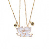 Alloy with Enamel Pendant Necklaces PW-WG800FB-01-5