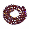 Electroplate Glass Beads Strands LS-EGLA-A034-T8mm-B29-2