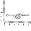 304 Stainless Steel Connector Charms STAS-Q362-07A-P-3