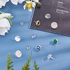 104Pcs DIY 304 Stainless Steel Stud Earring Making Kits DIY-UN0002-50S-3