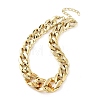 Acrylic Chunky Curb Chain Necklaces for Women LS-NJEW-D313-02-2