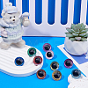 DICOSMETIC 20 Sets 10 Colors Plastic Doll Craft Eyes DIY-DC0002-38A-4