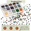  750Pcs 15 Styles Natural & Synthetic Gemstone Beads Set G-NB0003-86-3