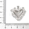 Brass Micro Pave Cubic Zirconia Pendants KK-A241-07P-3