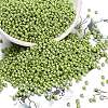 DIY Craft Beads 12/0 Opaque Colors Lustered Round Glass Seed Beads X-SEED-A012-2mm-124-1