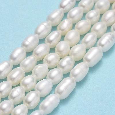 Natural Cultured Freshwater Pearl Beads Strands PEAR-J006-09B-1