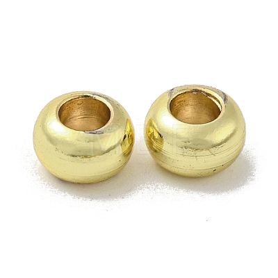 Rack Plating Large Hole Brass  Beads FIND-Z024-04A-G-1