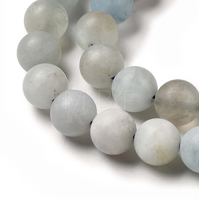 Natural Aquamarine Beads Strands G-I349-01A-1