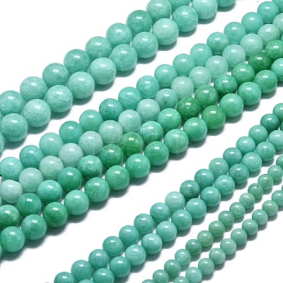 Natural Malaysia Jade Beads Strands G-L645-A01-6mm-19-1