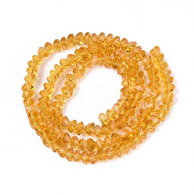 Transparent Glass Beads Strands GLAA-N018-4mm-24-1
