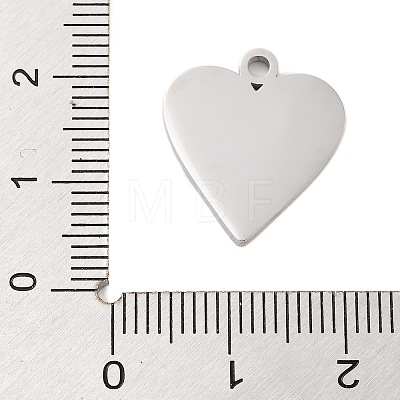 304 Stainless Steel Enamel Pendants STAS-Z078-23P-1