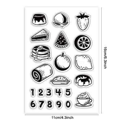 Custom PVC Plastic Clear Stamps DIY-WH0618-0165-1